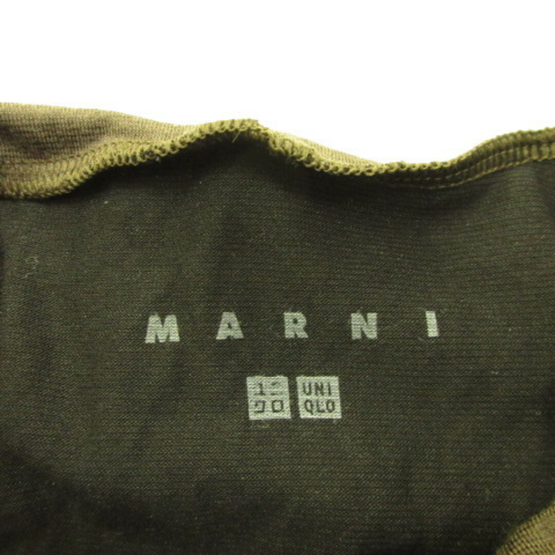 UNIQLO(ユニクロ)のユニクロ UNIQLO MARNI タートルネックT カットソー 長袖 青 S レディースのトップス(カットソー(長袖/七分))の商品写真