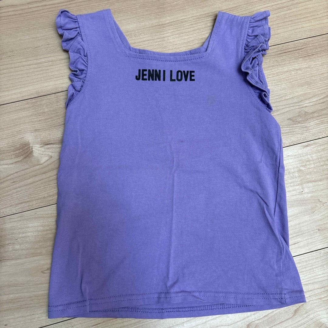 JENNI love(ジェニィラブ)のJENNI Love フリル　ノースリーブ　トップス キッズ/ベビー/マタニティのキッズ服女の子用(90cm~)(Tシャツ/カットソー)の商品写真