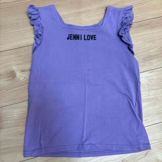 ジェニィラブ(JENNI love)のJENNI Love フリル　ノースリーブ　トップス(Tシャツ/カットソー)