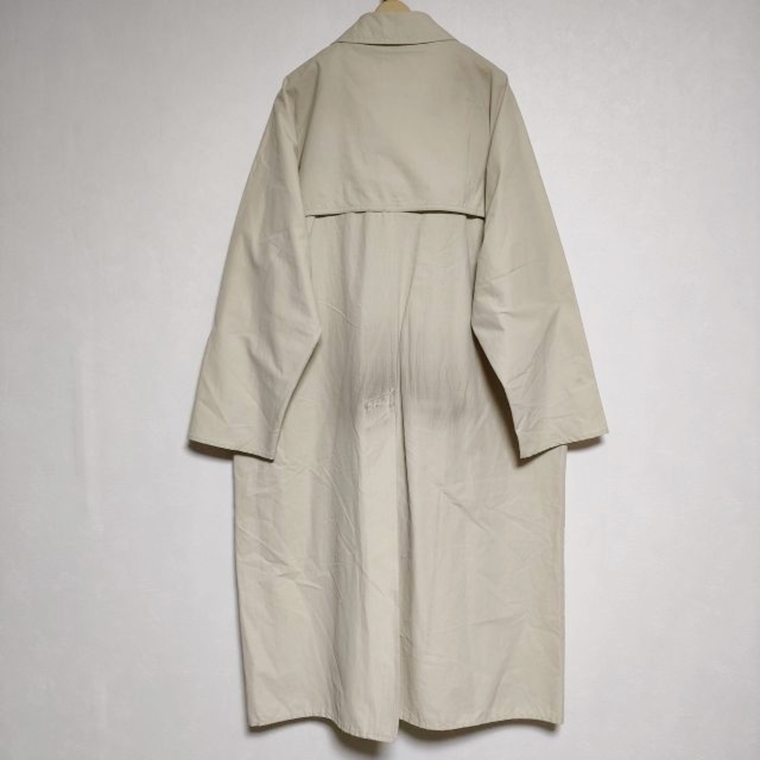 YAECA(ヤエカ)のYAECA CONTEMPO RAIN COAT 59540 定価45000円 コットンナイロン レイン コート ベージュ メンズ ヤエカコンテンポ【中古】4-0401M∞ メンズのジャケット/アウター(その他)の商品写真