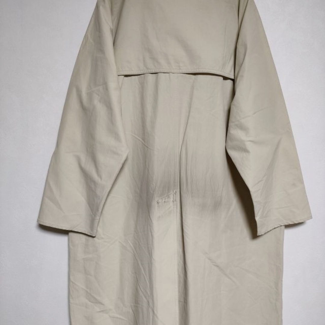 YAECA(ヤエカ)のYAECA CONTEMPO RAIN COAT 59540 定価45000円 コットンナイロン レイン コート ベージュ メンズ ヤエカコンテンポ【中古】4-0401M∞ メンズのジャケット/アウター(その他)の商品写真