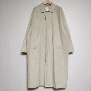 ヤエカ(YAECA)のYAECA CONTEMPO RAIN COAT 59540 定価45000円 コットンナイロン レイン コート ベージュ メンズ ヤエカコンテンポ【中古】4-0401M∞(その他)