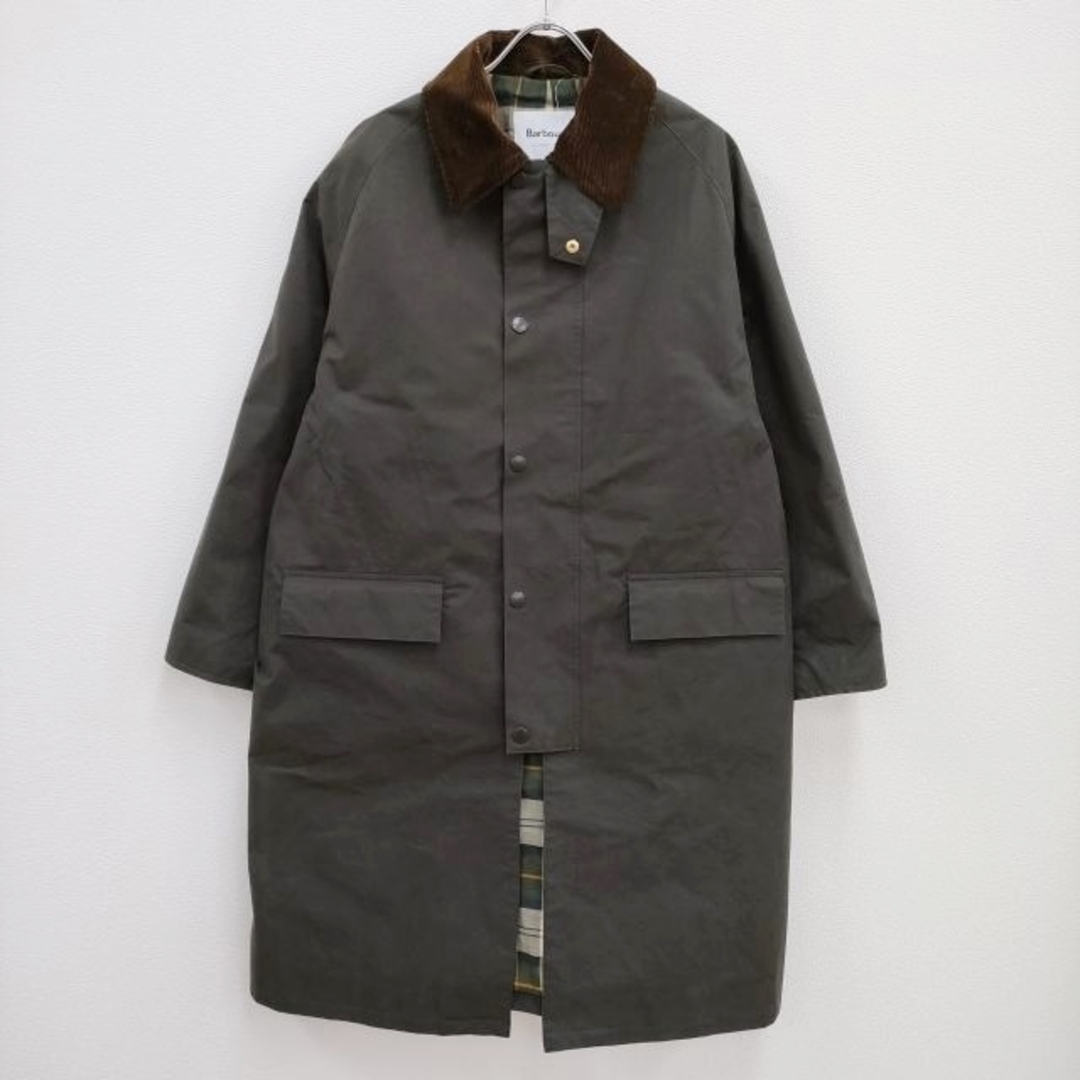 Barbour(バーブァー)のBarbour/markaware EDIFICE BURGHLEY バーレー エディフィス別注 222MCAS024 コート カーキ メンズ バブアー/マーカウェア【中古】4-0402T♪ メンズのジャケット/アウター(その他)の商品写真