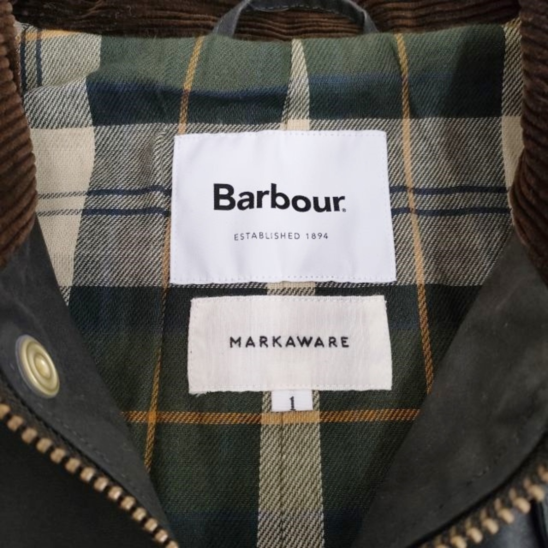 Barbour(バーブァー)のBarbour/markaware EDIFICE BURGHLEY バーレー エディフィス別注 222MCAS024 コート カーキ メンズ バブアー/マーカウェア【中古】4-0402T♪ メンズのジャケット/アウター(その他)の商品写真