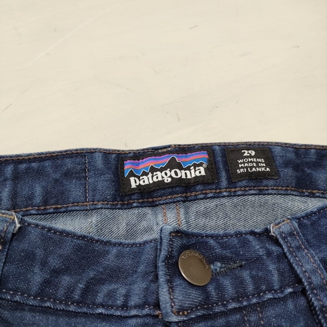 patagonia(パタゴニア)のpatagonia STY56961 スリランカ製 スリムジーンズ サイズ29 デニムパンツ ブルー レディース パタゴニア【中古】4-0402G△ レディースのパンツ(デニム/ジーンズ)の商品写真