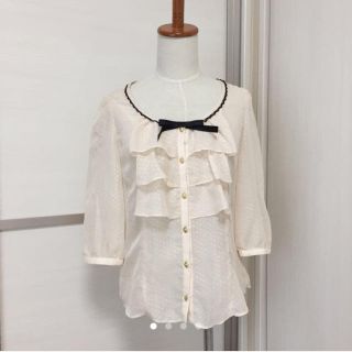 ピンキーガールズ(PinkyGirls)の美品☆ピンキーガールズ ブラウス(シャツ/ブラウス(長袖/七分))