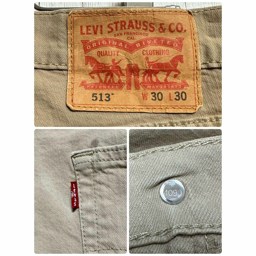 Levi's(リーバイス)のリーバイス　513　3030 コットンパンツ　ジッパーフライ　スリム　30/30 メンズのパンツ(デニム/ジーンズ)の商品写真