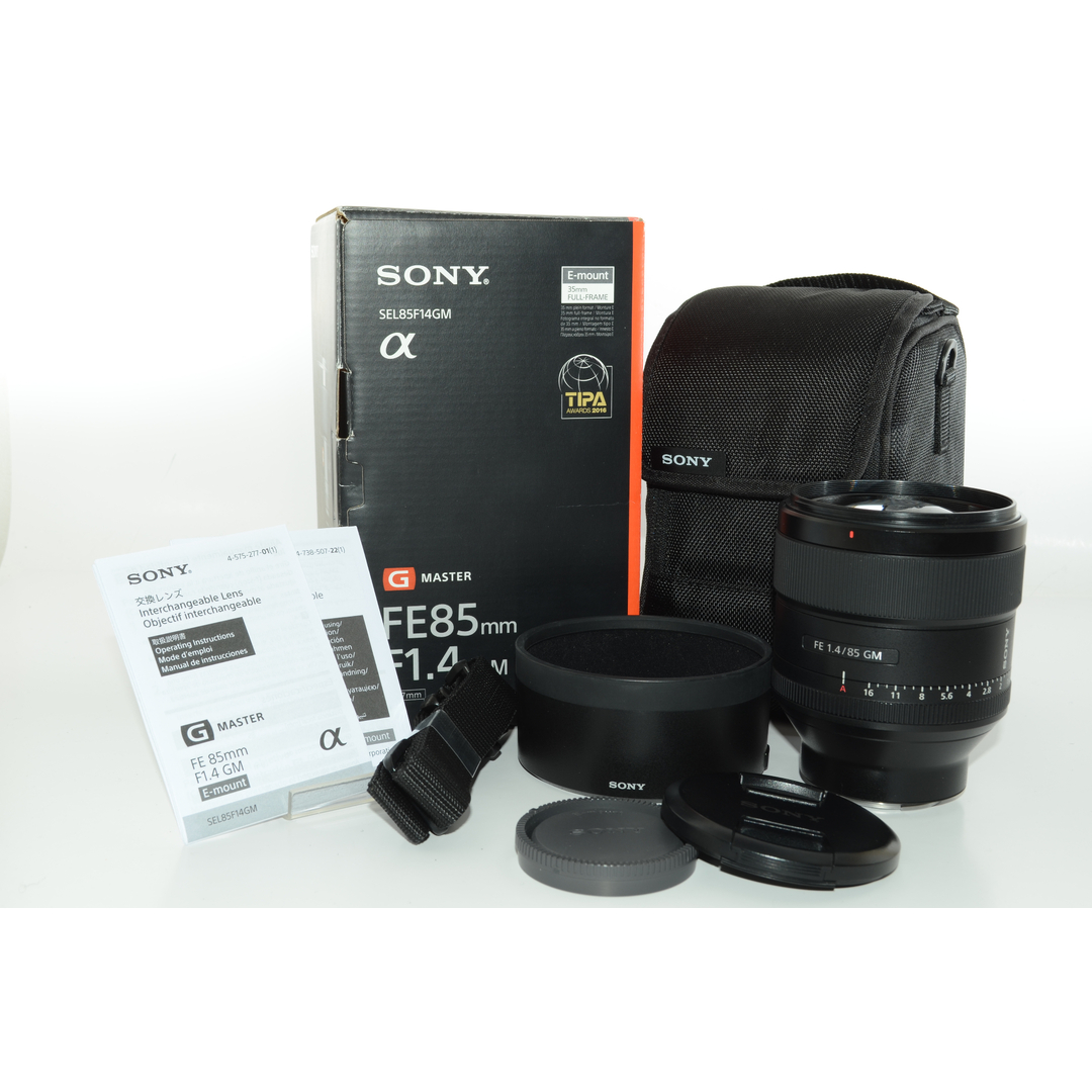 【外観特上級】ソニー SONY 単焦点レンズ FE 85mm F1.4 GM Eマウント35mmフルサイズ対応 SEL85F14GM スマホ/家電/カメラのカメラ(レンズ(単焦点))の商品写真