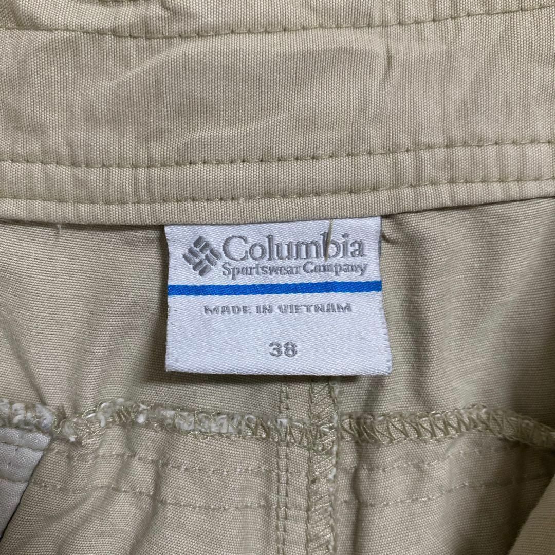 Columbia(コロンビア)のコロンビア メンズ ハーフ ベージュ 38 2XL チノ パンツ USA古着 メンズのパンツ(ショートパンツ)の商品写真