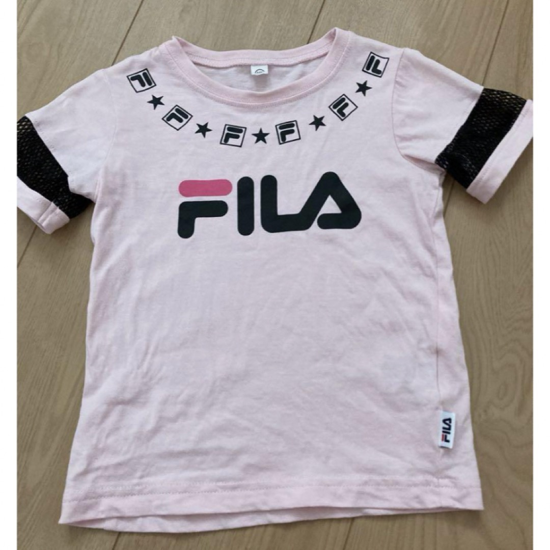 FILA(フィラ)のフィラ　半袖Tシャツ キッズ/ベビー/マタニティのキッズ服女の子用(90cm~)(Tシャツ/カットソー)の商品写真