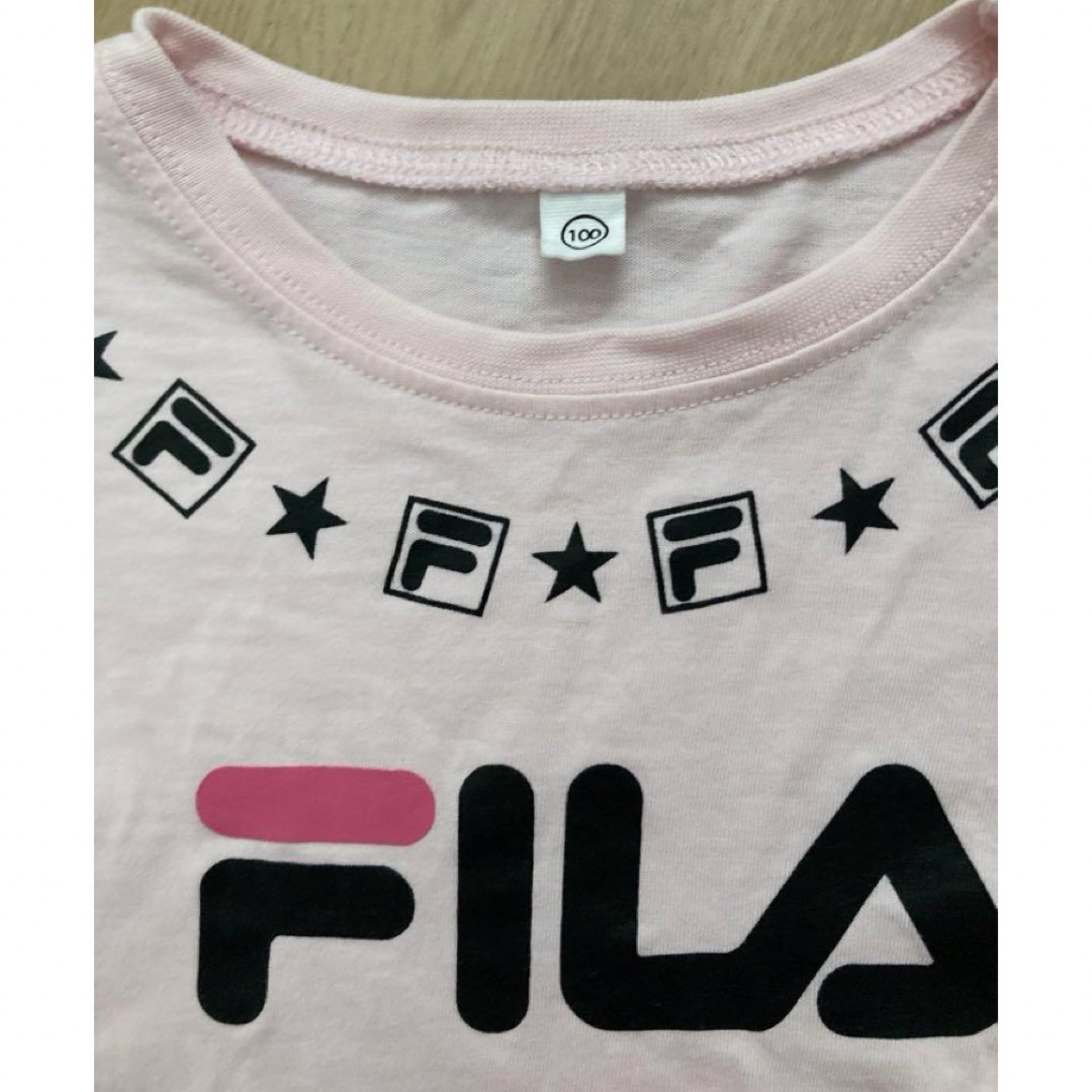 FILA(フィラ)のフィラ　半袖Tシャツ キッズ/ベビー/マタニティのキッズ服女の子用(90cm~)(Tシャツ/カットソー)の商品写真