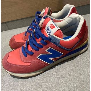 ニューバランス(New Balance)のnew balance レッド　スニーカー(スニーカー)