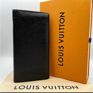 ルイヴィトン(LOUIS VUITTON)のルイヴィトン　エピ　ポルトフォイユブラザ　ノワール(長財布)