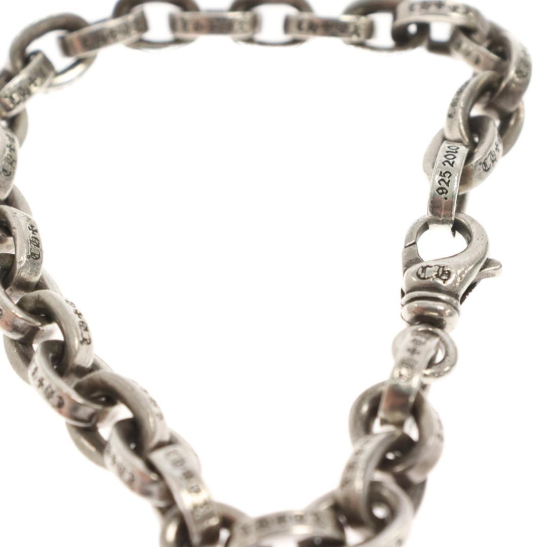 Chrome Hearts(クロムハーツ)のCHROME HEARTS クロムハーツ LARGE PAPER CHN 8inch ラージペーパーチェーン ブレスレット シルバー メンズのアクセサリー(ブレスレット)の商品写真