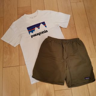 パタゴニア(patagonia)のpatagoniaパタゴニア　メンズバギーズロング＆Ｔシャツセット(ショートパンツ)