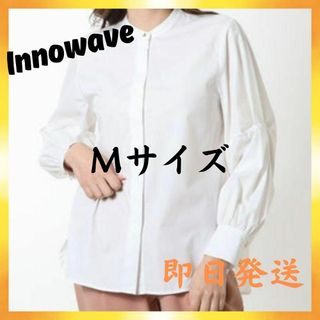 イノウェーブ(innowave)の★即日発送★Innowave シャツ　ブラウス　白　オフィス　カジュアル(シャツ/ブラウス(長袖/七分))