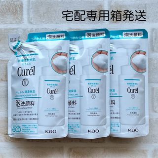 キュレル(Curel)のキュレル  泡洗顔料  3袋  詰替(洗顔料)