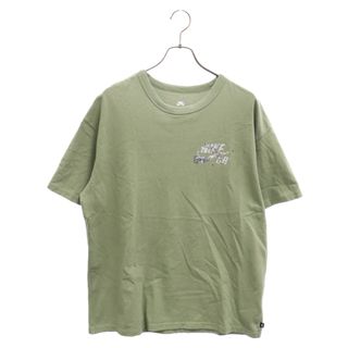 ナイキ(NIKE)のNIKE SB ナイキエスビー AS U M90 SUST YUTO TEE 堀米雄斗 スケートボード ロゴプリント クルーネック カットソー 半袖Tシャツ グリーン FQ3722-386(Tシャツ/カットソー(半袖/袖なし))