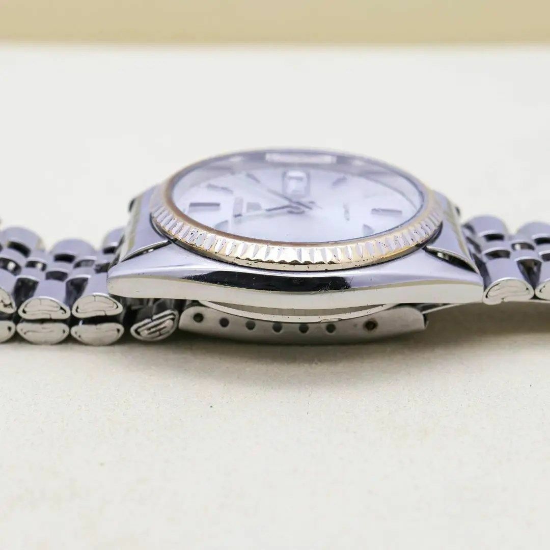 SEIKO(セイコー)の◆希少 稼働 SEIKO5 腕時計 機械式 自動巻き フルーテッド メンズ d メンズの時計(腕時計(アナログ))の商品写真