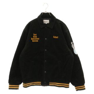 Carhartt WIP カーハート ダブリューアイピー LETTERMAN JACKET レターマンコーデュロイジャケット スタジャン グリーン(スタジャン)