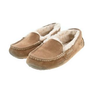 アグオーストラリア(UGG AUSTRALIA)のUGG australia モカシン/デッキシューズ 23cm ベージュ 【古着】【中古】(スリッポン/モカシン)