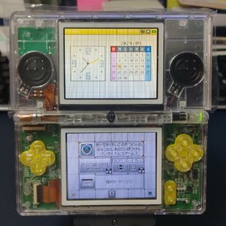 ニンテンドーDS(ニンテンドーDS)の【USB Type-C】DSlite クリアシェル (携帯用ゲーム機本体)