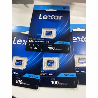 レキサー(Lexar)の【値下】マイクロSDカード　32GB 4点セット(その他)