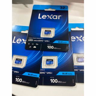 レキサー(Lexar)のマイクロSDカード　32GB 4点セット(その他)