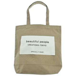 ビューティフルピープル(beautiful people)のbeautiful people ビューティフルピープル トートバッグ - 茶 【古着】【中古】(トートバッグ)