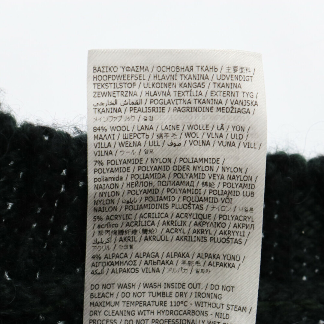 Maison Martin Margiela(マルタンマルジェラ)のMartin Margiela マルタンマルジェラ oversized distressed sweater オーバーサイズ ダメージ セーター ニット S62GP0077 S18083 グリーン メンズのトップス(ニット/セーター)の商品写真