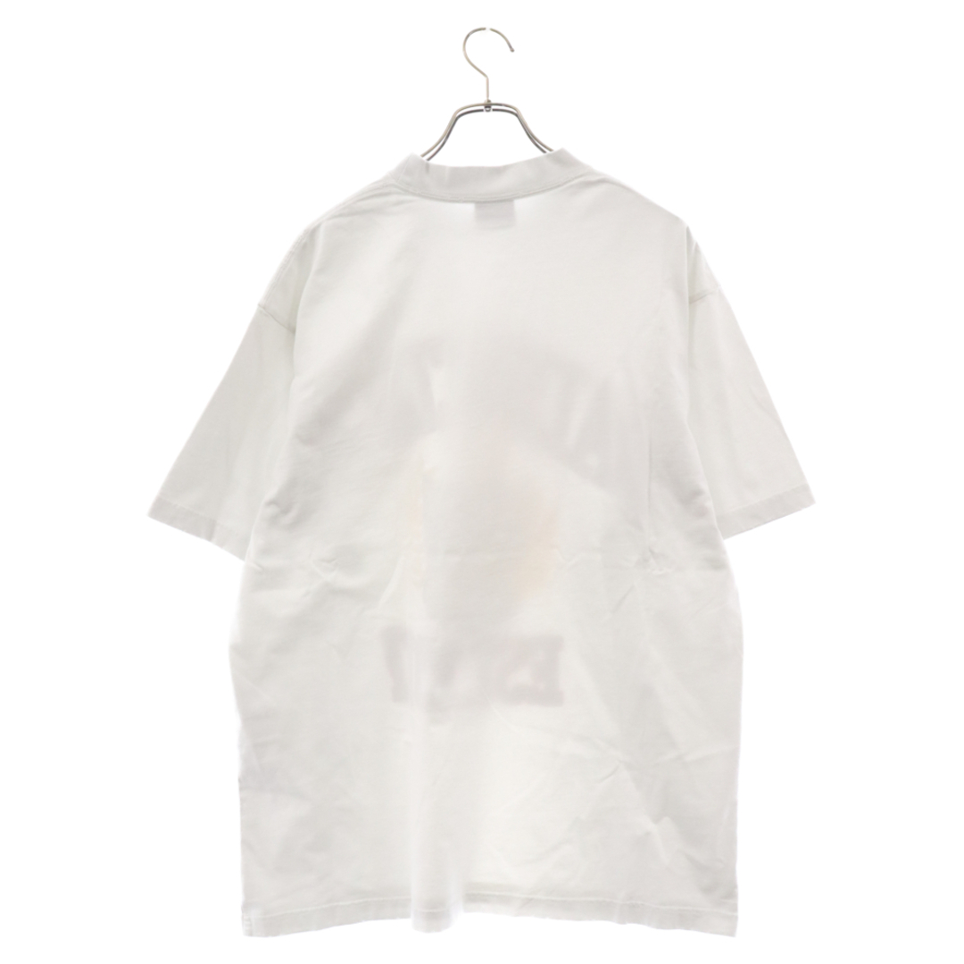 Balenciaga(バレンシアガ)のBALENCIAGA バレンシアガ 23SS カレッジロゴペイントTシャツ ホワイト 739784 TOVK1 メンズのトップス(Tシャツ/カットソー(半袖/袖なし))の商品写真