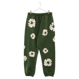 DENIM TEARS デニムティアーズ 23AW FLOWER PRINT SWEAT PANTS フラワープリント スウェットパンツ グリーン(その他)