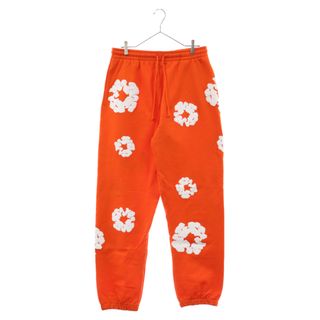 DENIM TEARS デニムティアーズ 23AW FLOWER PRINT SWEAT PANTS フラワープリント スウェットパンツ オレンジ(その他)