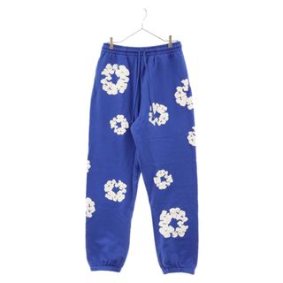 DENIM TEARS デニムティアーズ 23AW FLOWER PRINT SWEAT PANTS フラワープリント スウェットパンツ ブルー(その他)