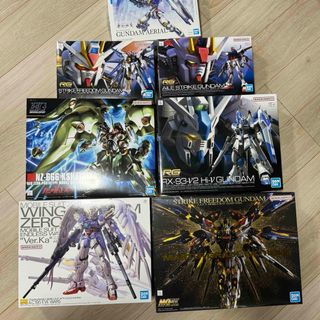 Master Grade（BANDAI） - ガンプラまとめ売り Hi νガンダム ウイングガンダムゼロEW 他