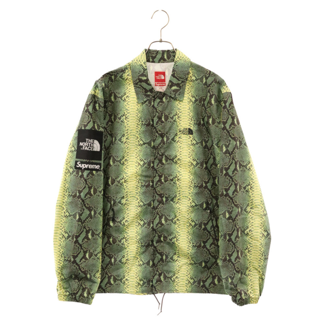 Supreme(シュプリーム)のSUPREME シュプリーム 18SS Snakeskin Taped Seam Coaches Jacket スネークスキン テープド シーム コーチジャケット NP118031 グリーン メンズのジャケット/アウター(フライトジャケット)の商品写真