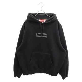 シュプリーム(Supreme)のSUPREME シュプリーム 23SS Inside Out Box Logo Hooded Sweatshirt インサイドアウトボックスロゴプルオーバースウェットパーカー ブラック(パーカー)