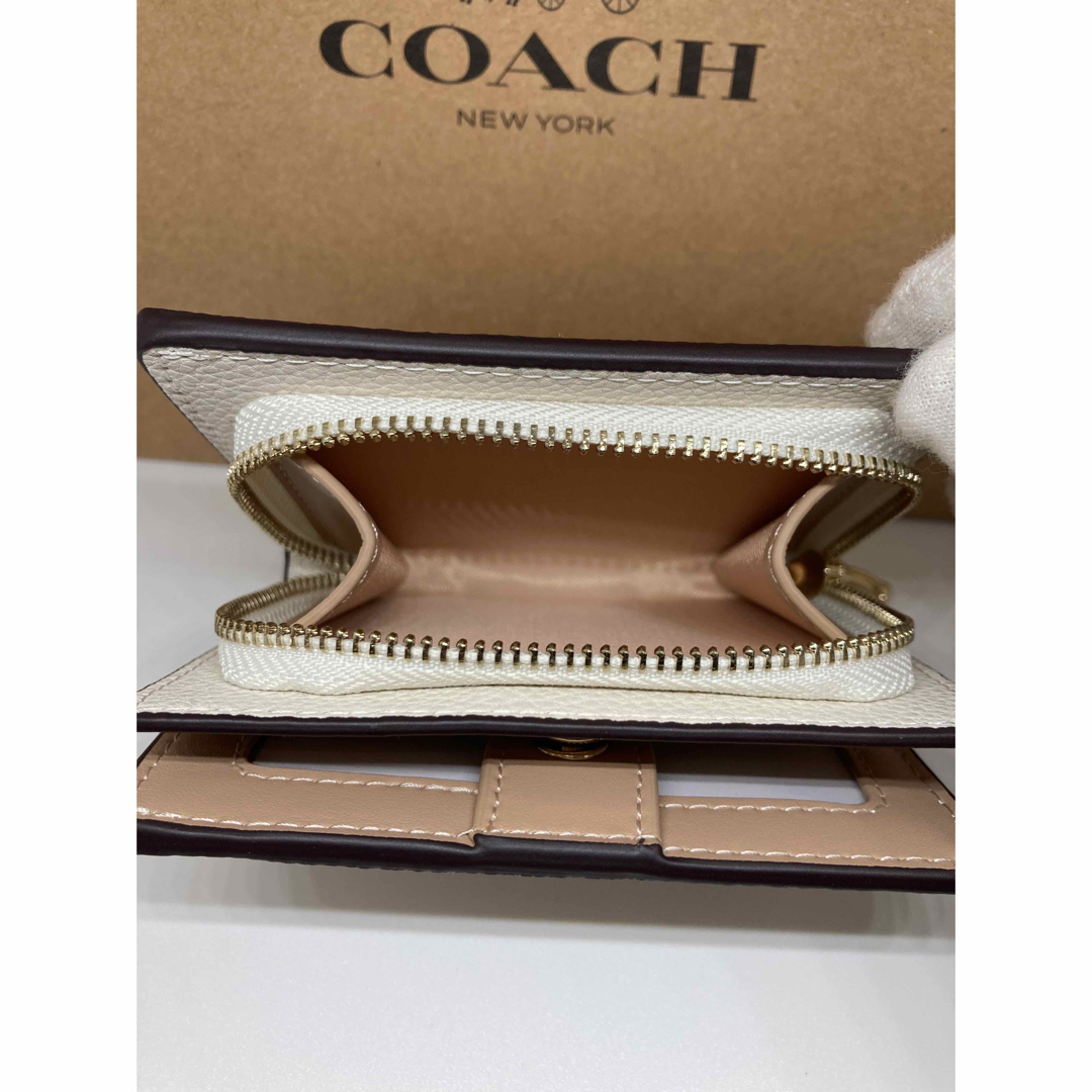 COACH(コーチ)のCOACH 二つ折り財布CC472 ダンシングキトゥン レディースのファッション小物(財布)の商品写真