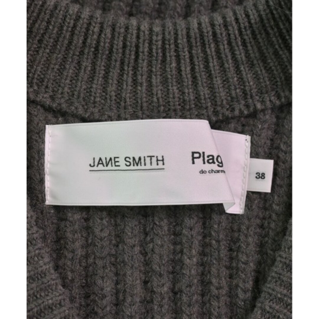 JANE SMITH(ジェーンスミス)のJANE SMITH ニット・セーター 38(M位) チャコールグレー 【古着】【中古】 レディースのトップス(ニット/セーター)の商品写真