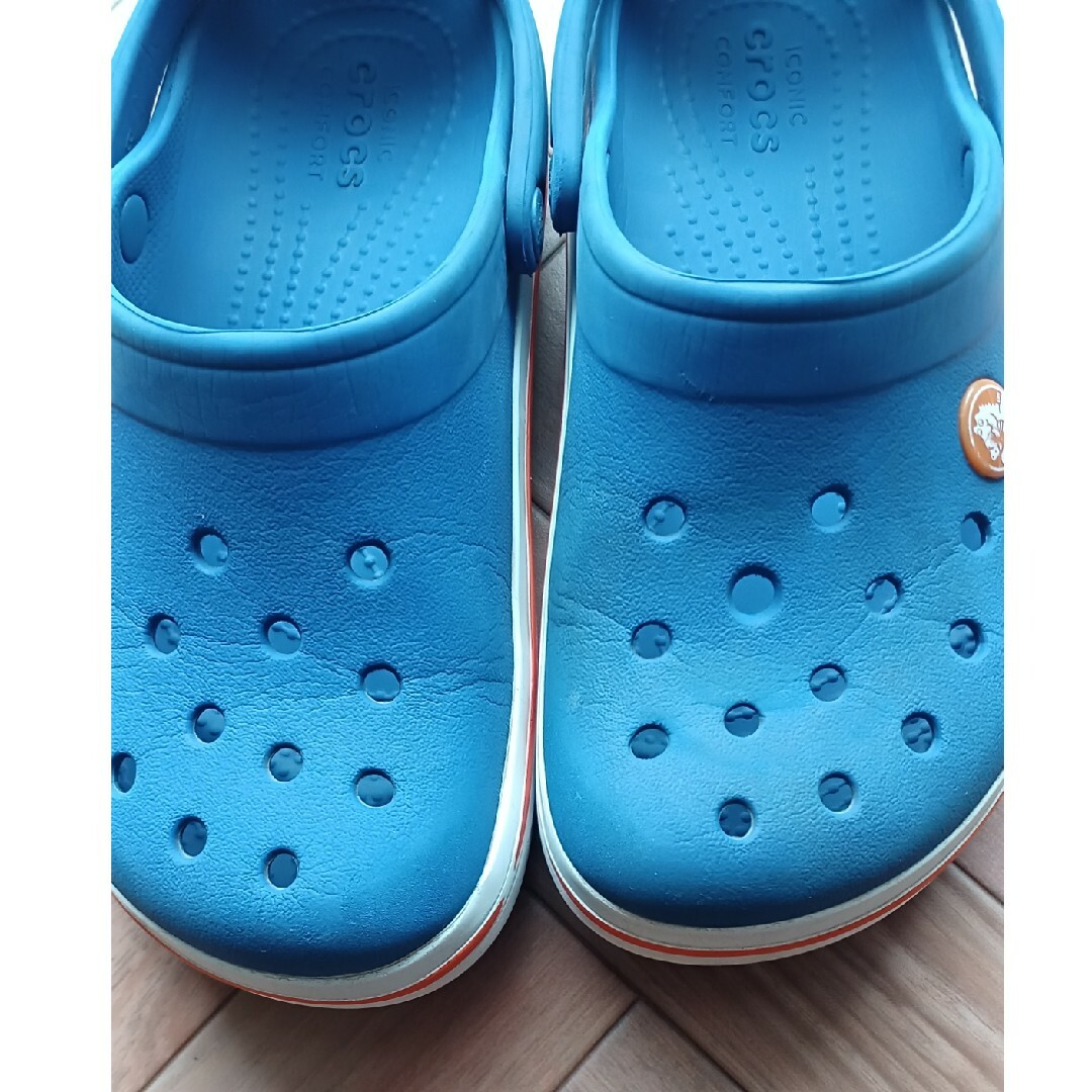 crocs(クロックス)のクロックス　crocs　c13（19cm相当） キッズ/ベビー/マタニティのキッズ靴/シューズ(15cm~)(サンダル)の商品写真