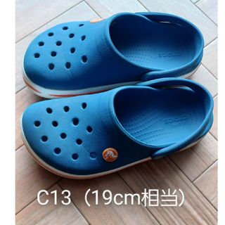 クロックス(crocs)のクロックス　crocs　c13（19cm相当）(サンダル)