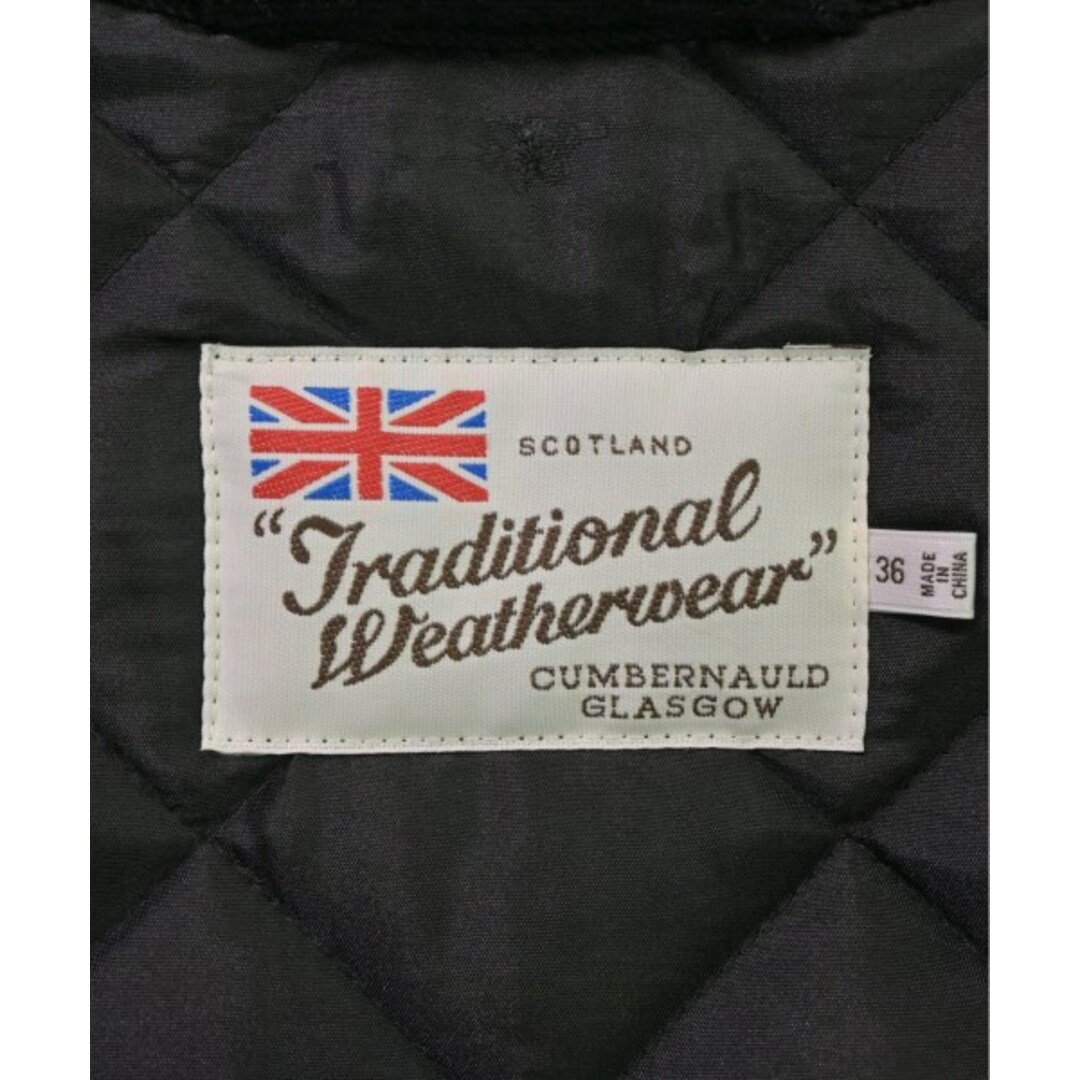 TRADITIONAL WEATHERWEAR(トラディショナルウェザーウェア)のTraditional Weatherwear コート 36(S位) 黒 【古着】【中古】 レディースのジャケット/アウター(その他)の商品写真