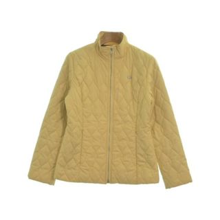 LACOSTE ラコステ ダウンジャケット/ダウンベスト 40(M位) 黄 【古着】【中古】