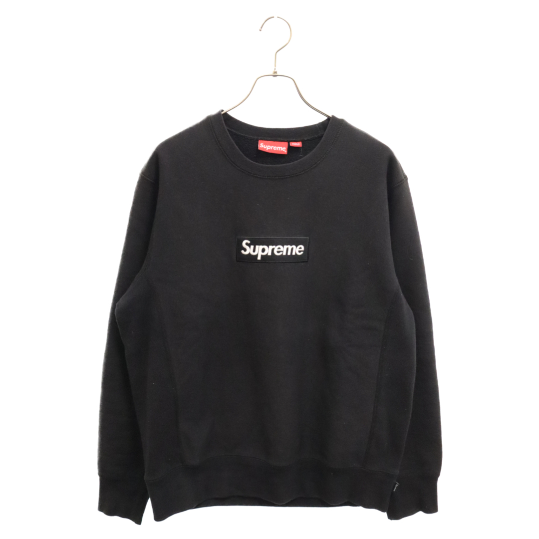 Supreme(シュプリーム)のSUPREME シュプリーム Box Logo Crewneck ボックスロゴ クルーネック スウェット トレーナー ブラック メンズのトップス(スウェット)の商品写真