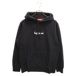 シュプリーム(Supreme)のSUPREME シュプリーム 16AW Box Logo Hooded Sweatshirt ボックスロゴ フーディ プルオーバー スウェットパーカーブラック(パーカー)