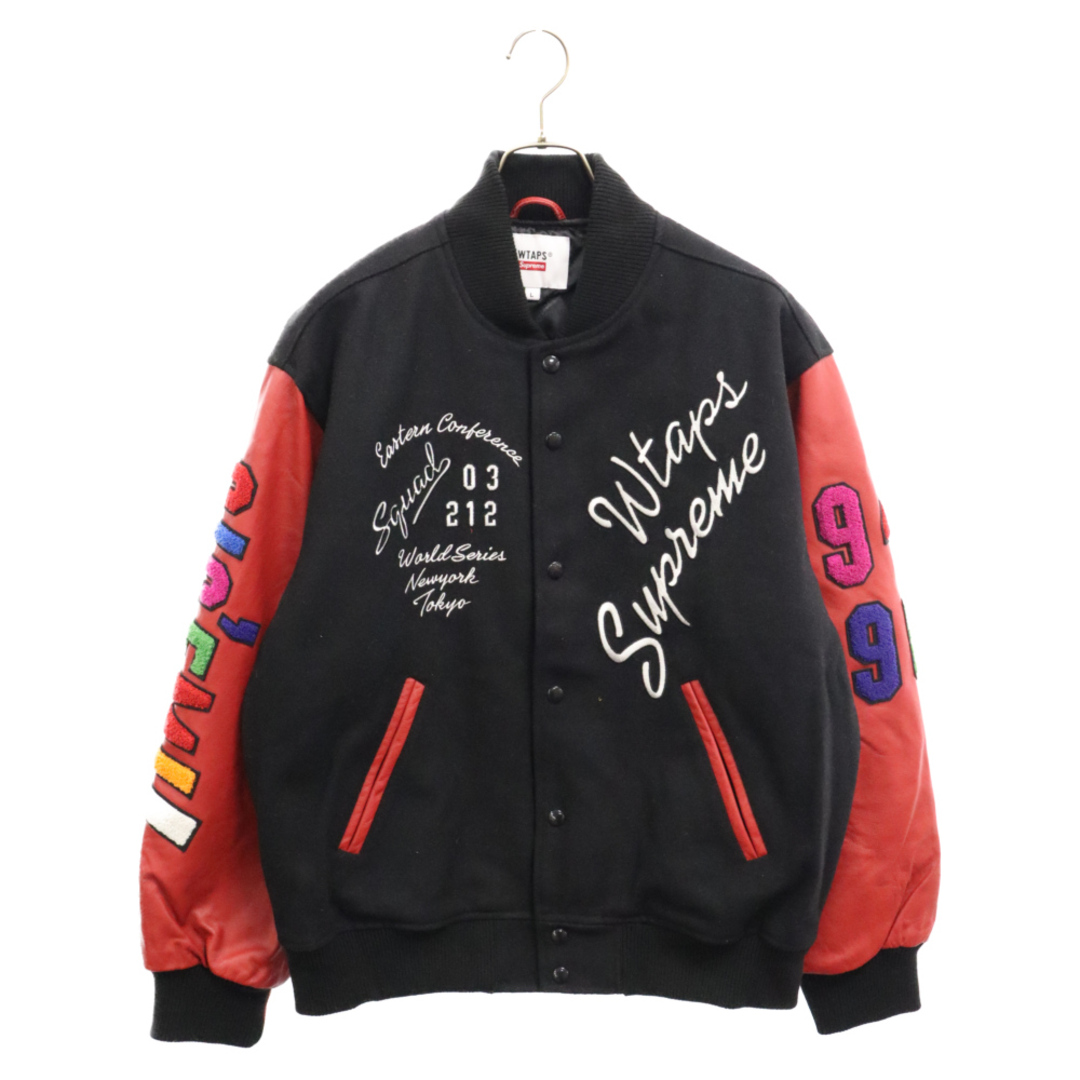 Supreme - SUPREME シュプリーム 21AW×WTAPS Varsity Jacket ダブル 