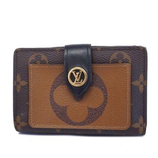 ルイヴィトン(LOUIS VUITTON)の【4hb2446】ルイヴィトン 財布/モノグラムリバース/ポルトフォイユジュリエット/M69432/ブラウン【中古】レディース(財布)