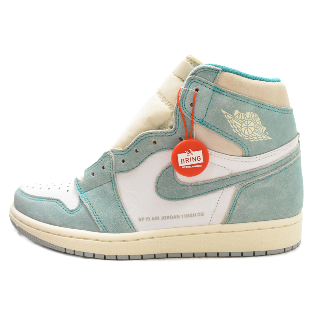 NIKE(ナイキ)のNIKE ナイキ AIR JORDAN 1 RETRO HIGH OG TURBO GREEN エアジョーダン1レトロハイオージーターボグリーン ハイカットスニーカー US8.5/26.5cm 555088-311 メンズの靴/シューズ(スニーカー)の商品写真