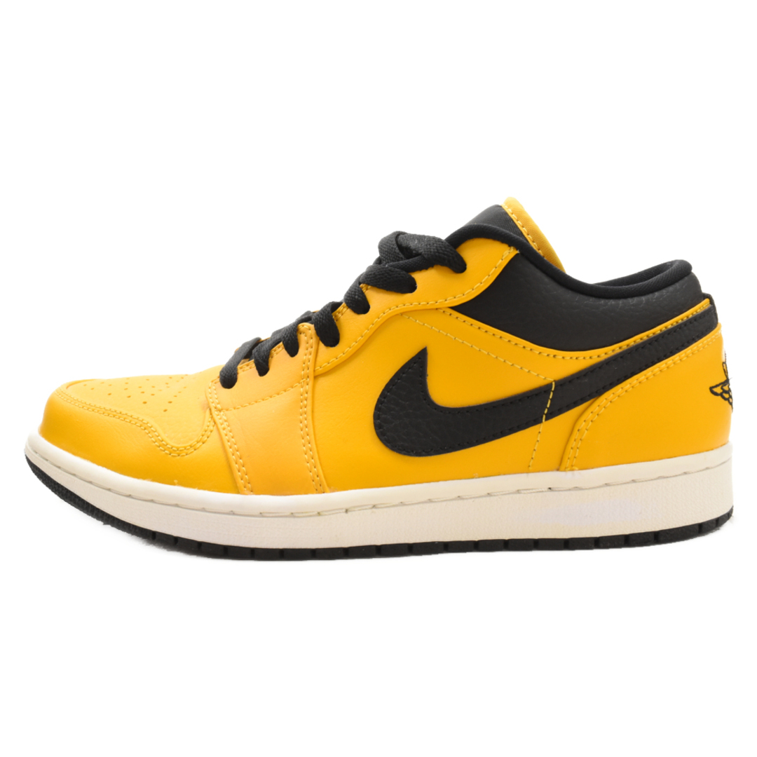 NIKE(ナイキ)のNIKE ナイキ AIR JORDAN 1 LOW 553558-700 エア ジョーダン1 ローカットスニーカー ブラック/イエロー US9/27cm メンズの靴/シューズ(スニーカー)の商品写真