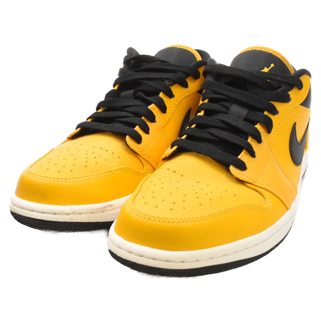 NIKE(ナイキ)のNIKE ナイキ AIR JORDAN 1 LOW 553558-700 エア ジョーダン1 ローカットスニーカー ブラック/イエロー US9/27cm メンズの靴/シューズ(スニーカー)の商品写真